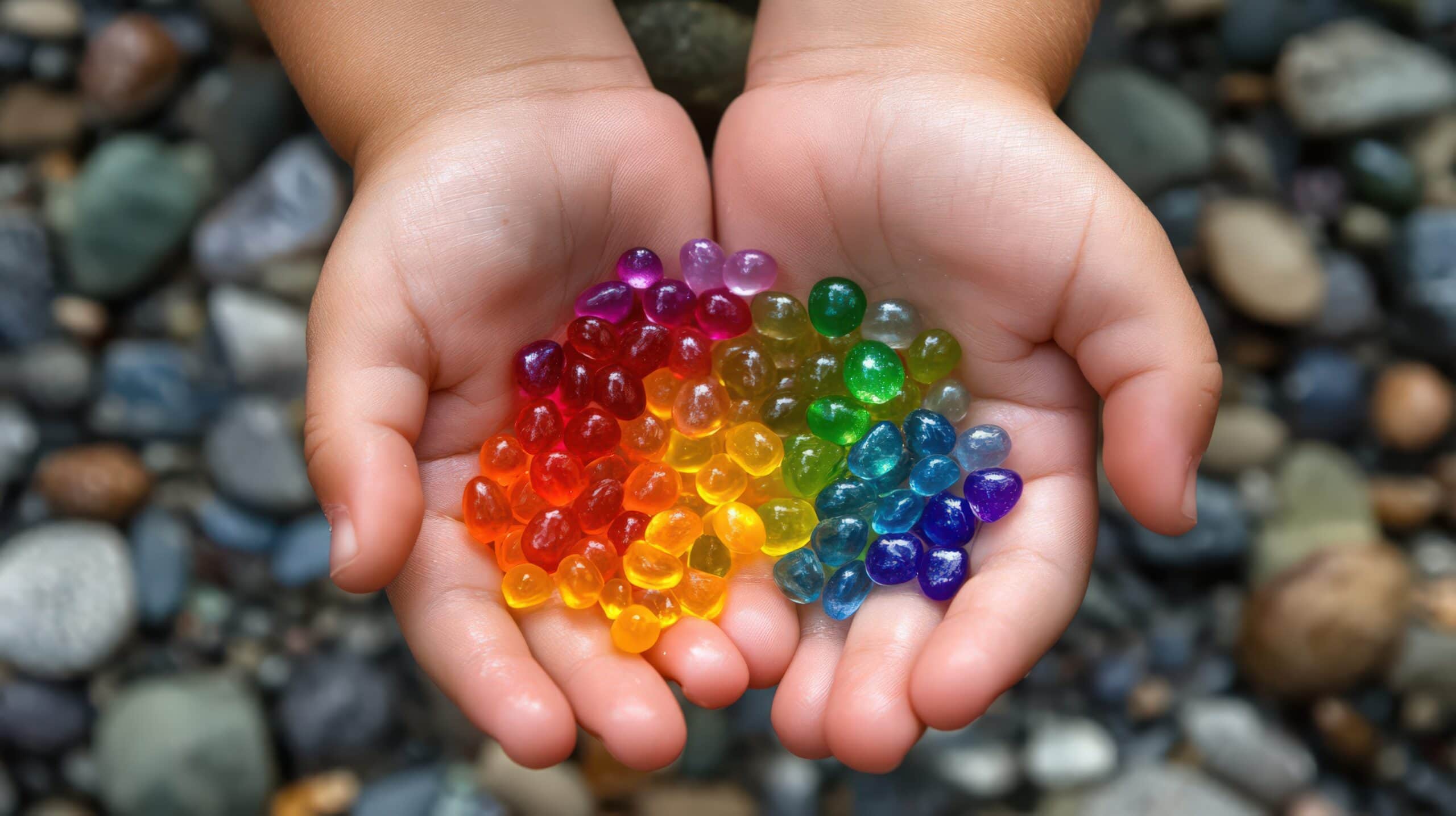 Hydrogel water beads