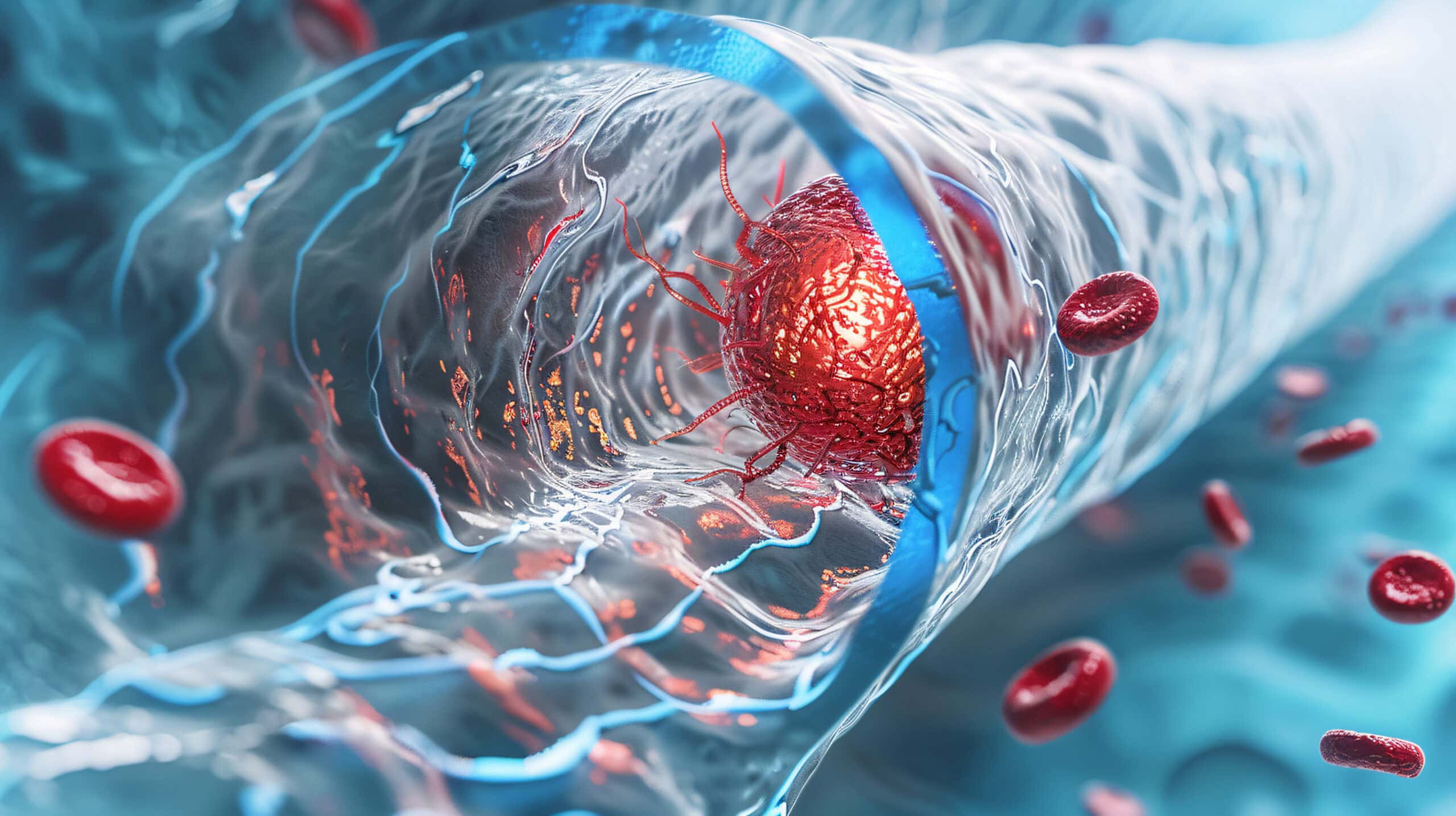 A 3D illustration of medical hydrogel technology being used for targeted drug delivery within human tissues, highlighting its regenerative properties. Medical hydrogel technology being used for targeted drug delivery within human tissues, highlighting regenerative properties