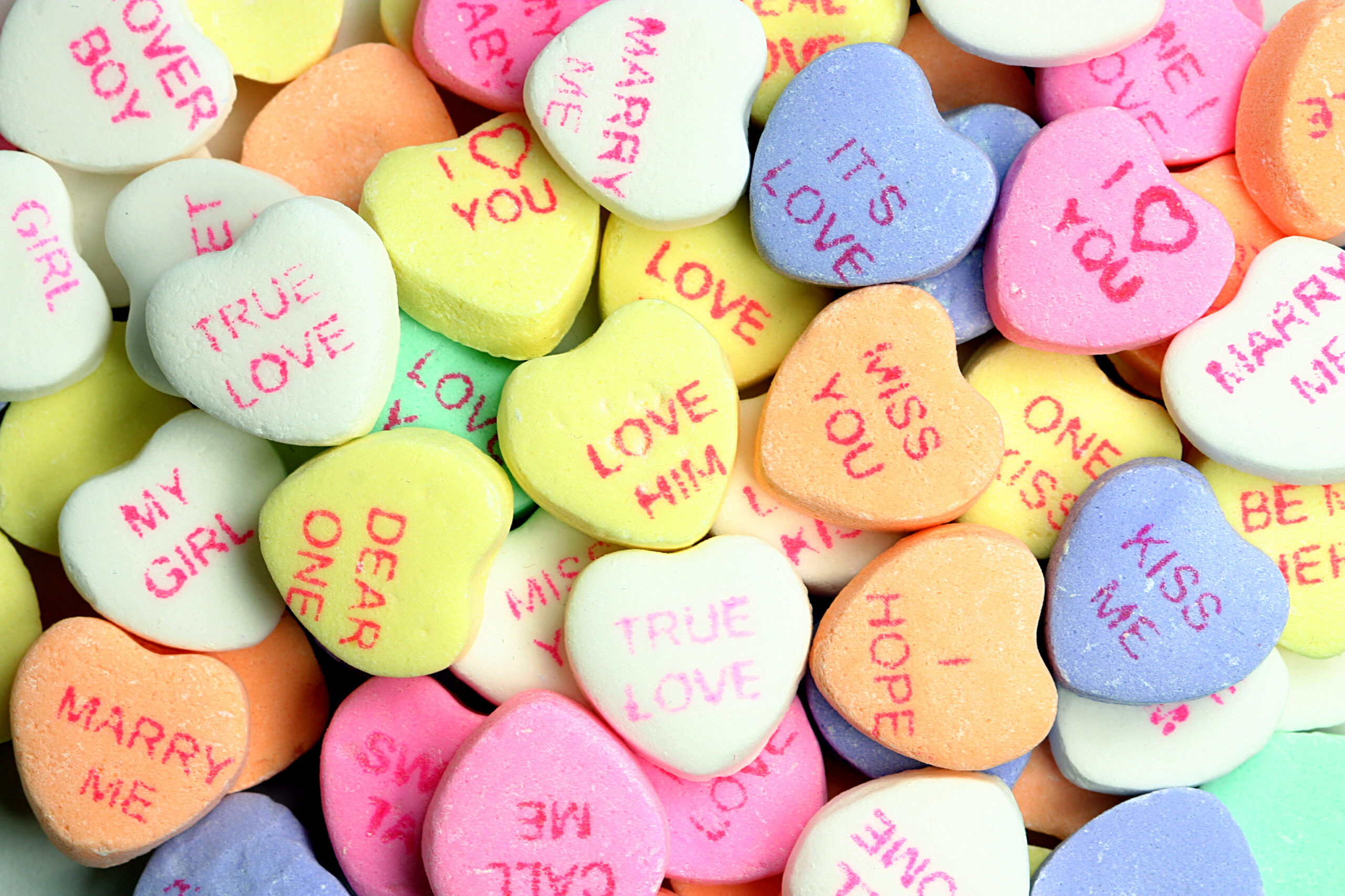 Material Characterization Candy Hearts