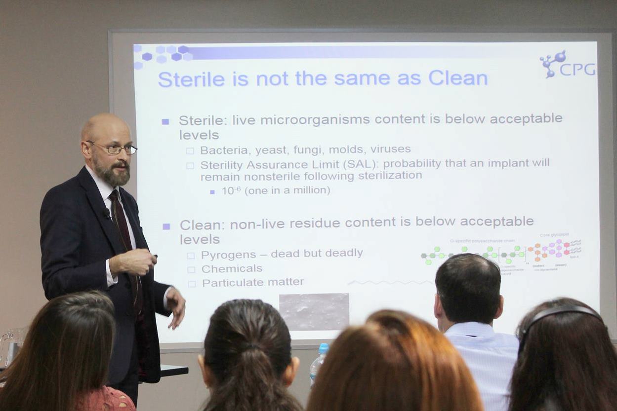Cleanliness in Medical Devices